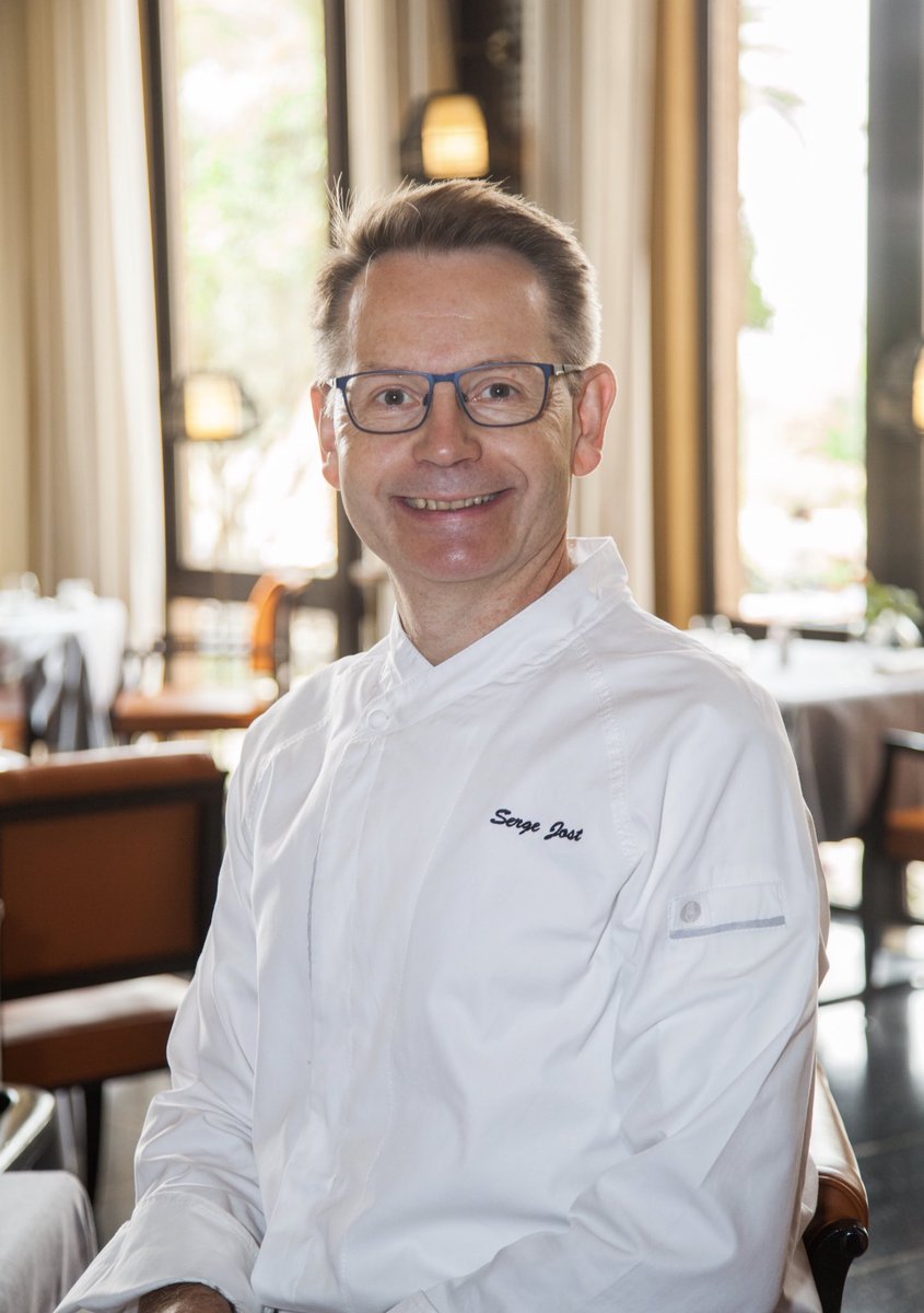 FairmontRPM's tweet photo. Meet Serge Jost, our new Executive Chef. 👨‍🍳 With over 30 years’ experience in some of the most prestigious restaurants and hotels in Europe, he runs today the kitchens of our 4 restaurants. 

#FairmontMarrakech #FairmontMoments #Marrakech #DevotedTeam https://t.co/m4B5ytpk5C