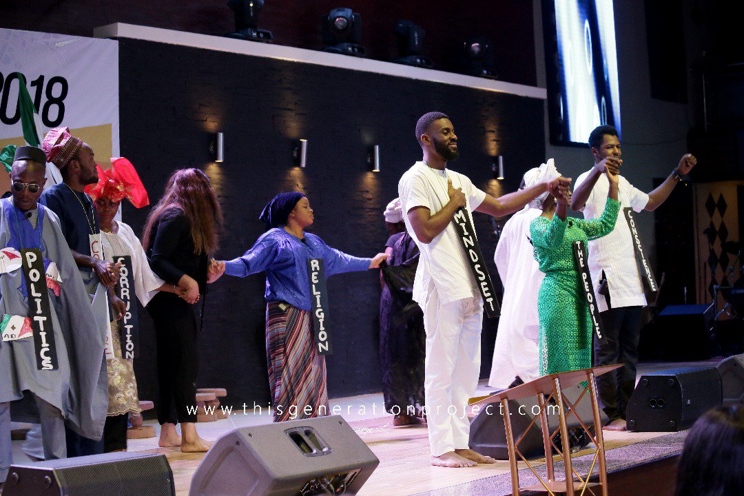 ThisGenNG's tweet photo. A Stage Drama by The Summit Theatre 

Theme: Making Nigeria Great

#ThisGeneration2018 https://t.co/zABS7NICGR