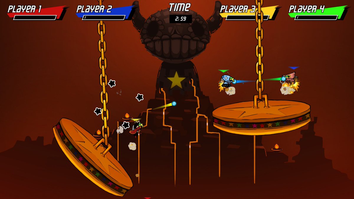 Counting the days until Splash Blast Panic launches on the 28th on Steam, XboxOne, PS4, and then Switch! #screenshotsaturday #madewithunity