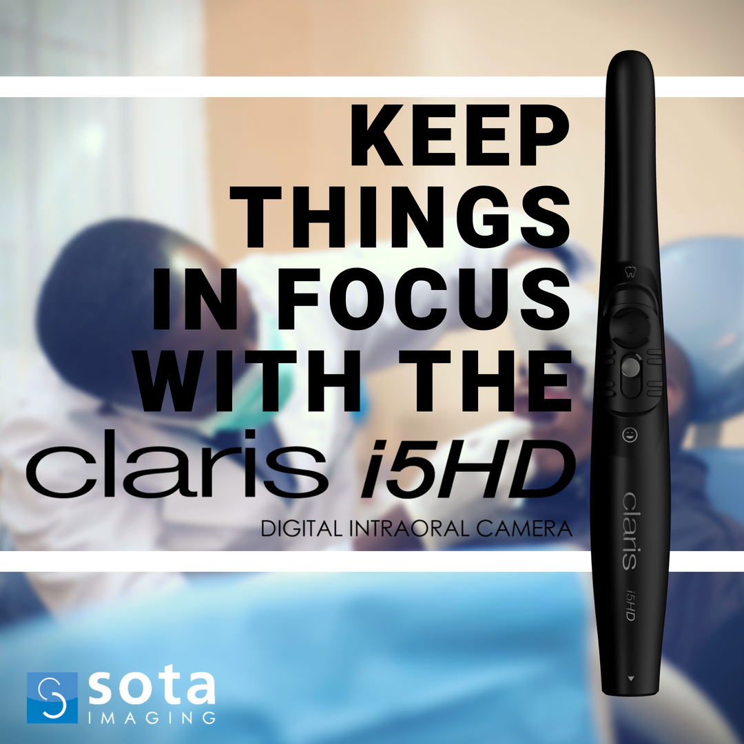 SOTAImaging's tweet photo. With the i5HD's ambidextrous slide focus, it's never been easier to keep every precise image you need in focus. See it in action at CDA San Francisco booth #732.
https://t.co/gZX7AGpDgD
#sotaimaging #claris #clarisi5hd #intraoral #dentalhygiene #teeth #dentistry #cdaANA #cdaSF https://t.co/XG0eLPwLfO