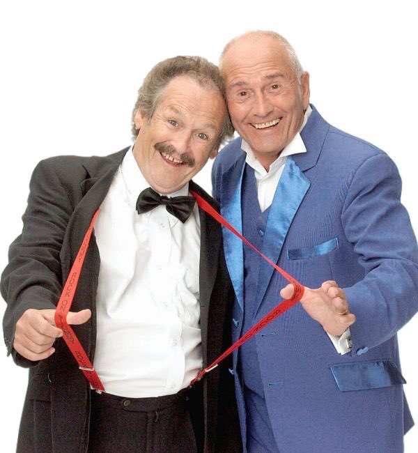 Cannon and Ball are set to star in their part play, part variety show The Dressing Room at the Grimsby Auditorium on Monday 17 September. 
So get ready to get your ‘hankies’ out to wipe away tears of laughter. Suitable for all the family!
To book bit.ly/2NeFPfm