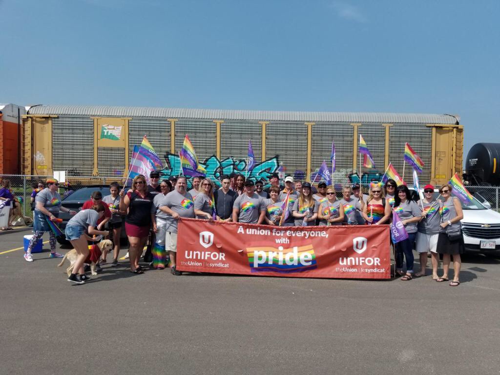 MelansonMartin's tweet photo. #uniforpride #local2002 #local506 #riverofpride https://t.co/Z7kKyhvwYr