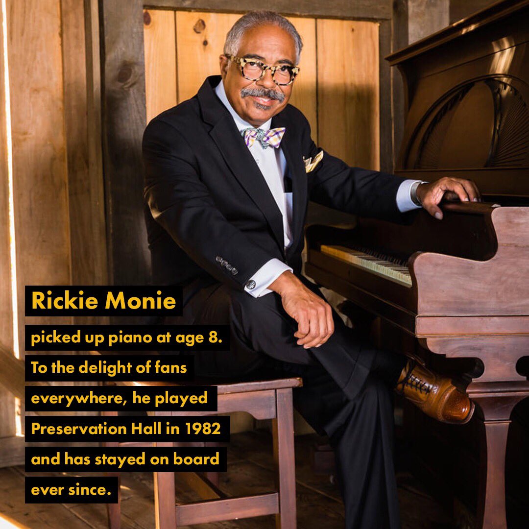 PresHall's tweet image. TONIGHT! Don't miss what is sure to be an amazing show. Pianist Rickie Monie will be joining us; trust us when we say you want to watch him tickle those keys 🎹🎶 #theprofessor #rickiemonie #kingofmoniesia