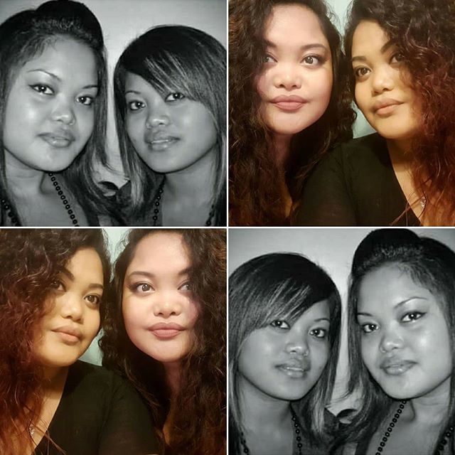 gee86's tweet photo. My beautiful twinnie @angelinagee86 and I.
Can't believe the b&amp;w pic was taken 13 years ago!! 🙊

#1986 #wombmates #bestfriend #twins #wombbuddies #identicaltwins #mirrortwins https://t.co/DdfzNX8fEQ https://t.co/NWIBtDdTCk