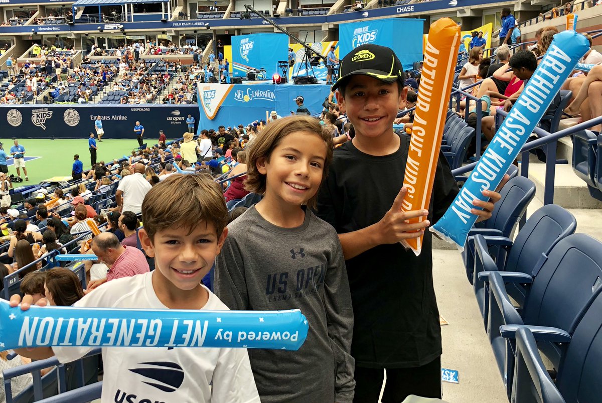 #ArthurAsheKidsDay <a href="/usopen/">US Open Tennis</a>