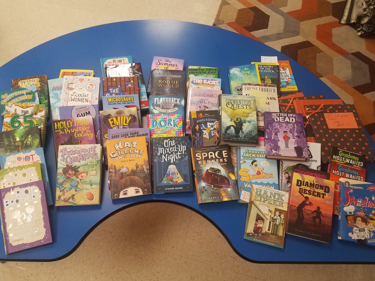 MsThomas4th's tweet photo. It's wonderful to see the amount of support I received for my students received during the book drive. Thank you!! #PartLeads #PartridgeElem https://t.co/2GOw31jGR5