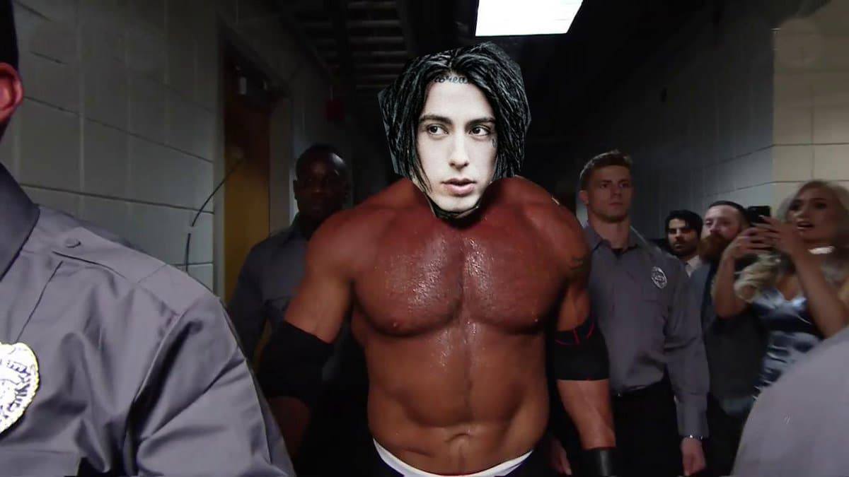 KTB_mauls's tweet photo. You know I doubt that @RonnieRadke . This is a photo of you yesterday from @BCWwrestling . Why so many security guards? What are you afraid of #punyhuman #maulhim #RonaldBerg https://t.co/F50CwruNGF