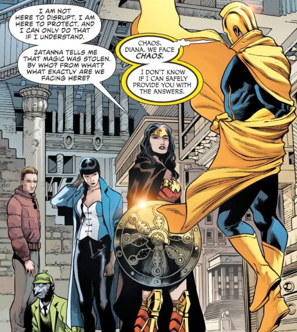 DC on Twitter: "With the world on the brink of chaos, can Doctor Fate
