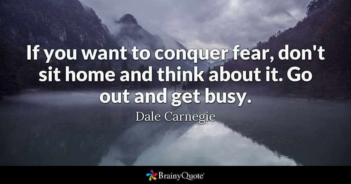 I worry too much, this idea is going to help!
Dale Carnegie Quotes buff.ly/2NWrpjC