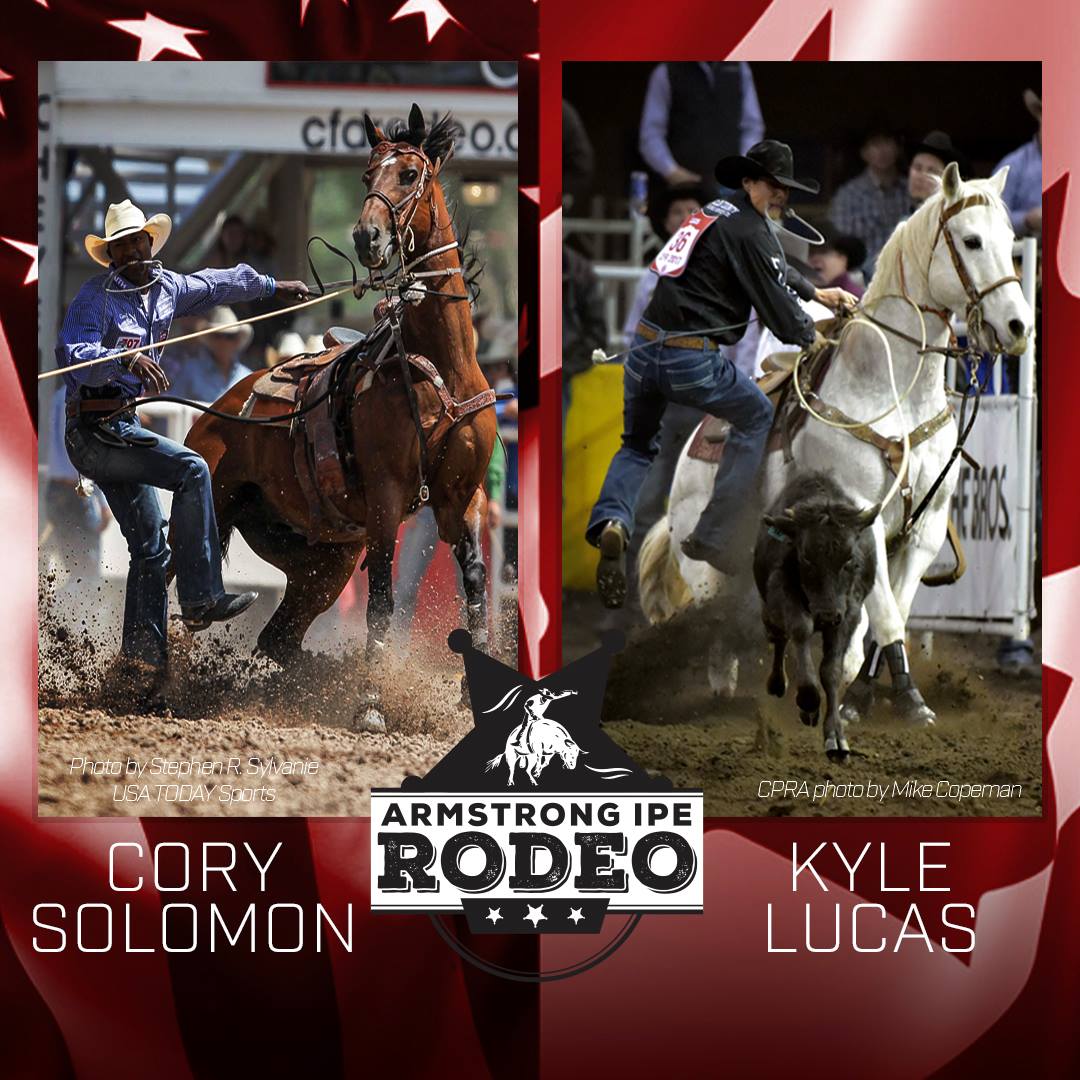 <a href="/cory_solomon/">Cory Solomon</a> vs <a href="/kylelucas8/">Kyle Lucas</a> 
Who's your favorite to win <a href="/ArmstrongIPE/">IPE & Stampede</a>?