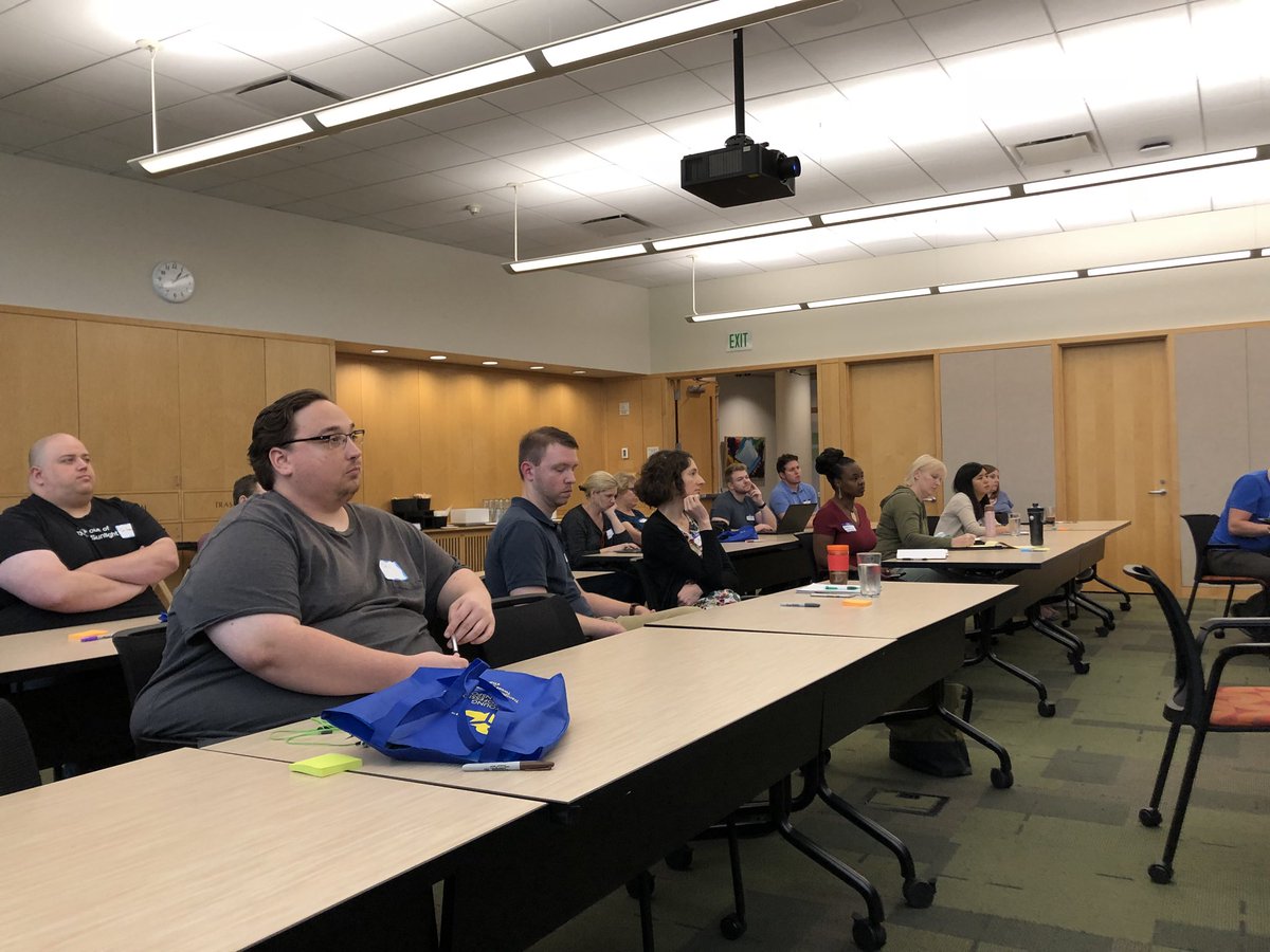 TranspoCampMW's tweet photo. Talking low-cost bus improvements with @mikegoodman82 and @kcpedestrian. #transpocamp https://t.co/bzxqhN4BrW