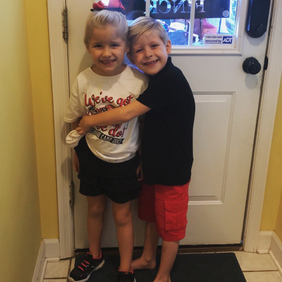 PhDTrophyWife's tweet image. I’m so very thankful this year’s cheer camp experience was polar opposite of last year. Thank you @lanelanders83 for all your hard work for a fun morning!! #sweetsavannahjames #futurecheerleader #brosupport #sweetfriends