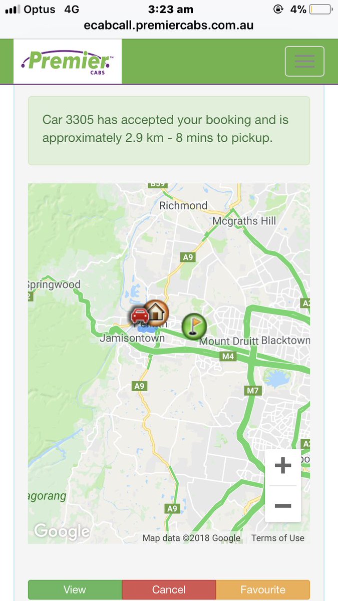 sweetaxident's tweet image. @premiercab apparently my Son is home. Wtf Premier Cabs? 8 minutes to pick up and 30 minutes later nothing it’s now almost an hour and my son is not home. Where the hell is your cab? #UseUber @Uber