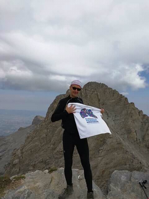 gulijana's tweet photo. Support from Dr.Milev Ivan Elevation 2893m Olimp Skala. Every day is PH day. @EuropePHA @APHMacedonia https://t.co/ag7m8H8yt5