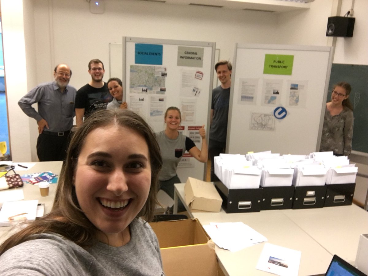 ARES_Conference's tweet photo. ARES Crew live on site prepping for your arrivals. See you soon! #aresconference #universityofhamburg https://t.co/ANF4cPUz8F
