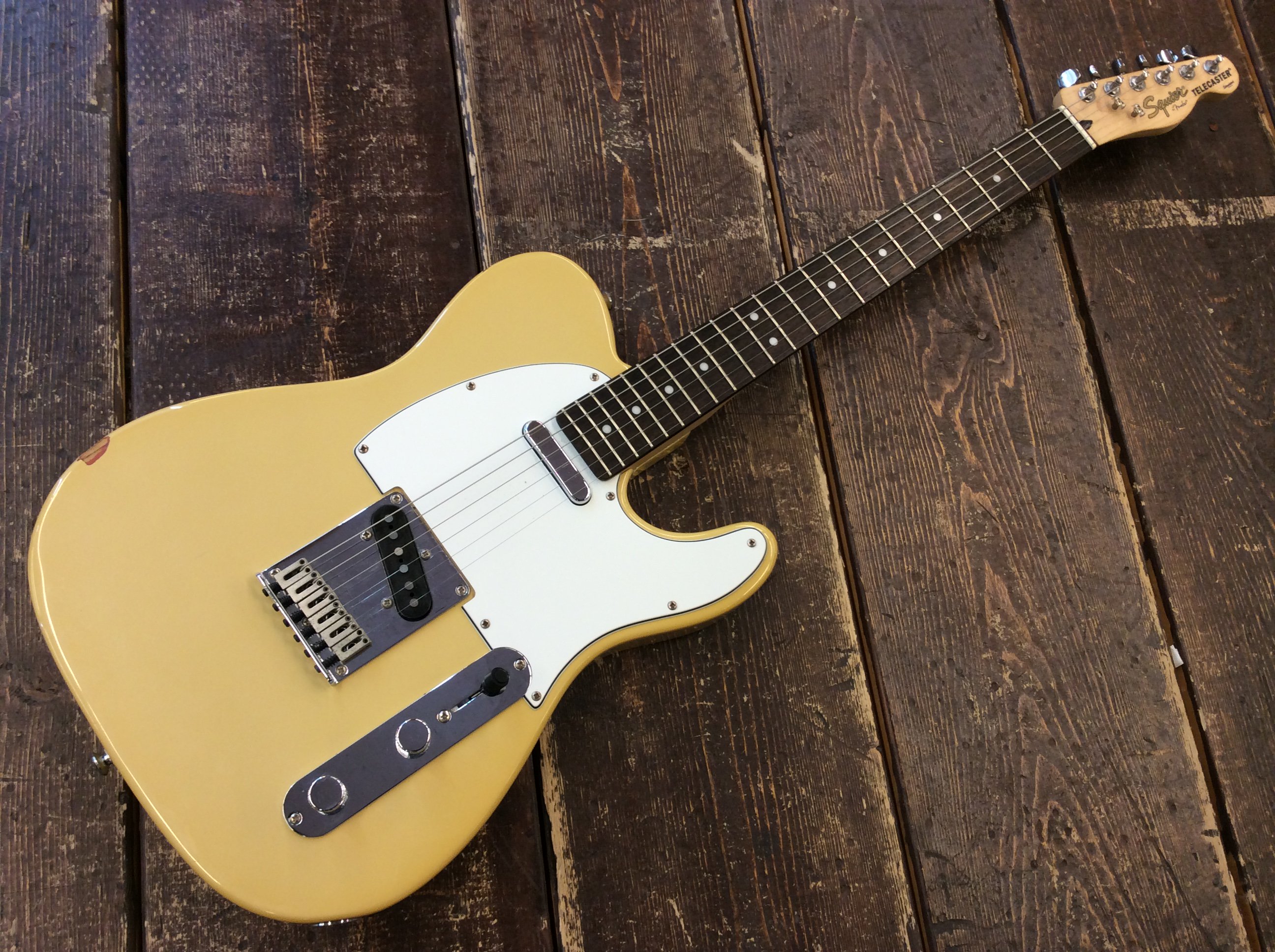 【9164】 Squier Telecaster バタースコッチ スクワイア 14.jpg