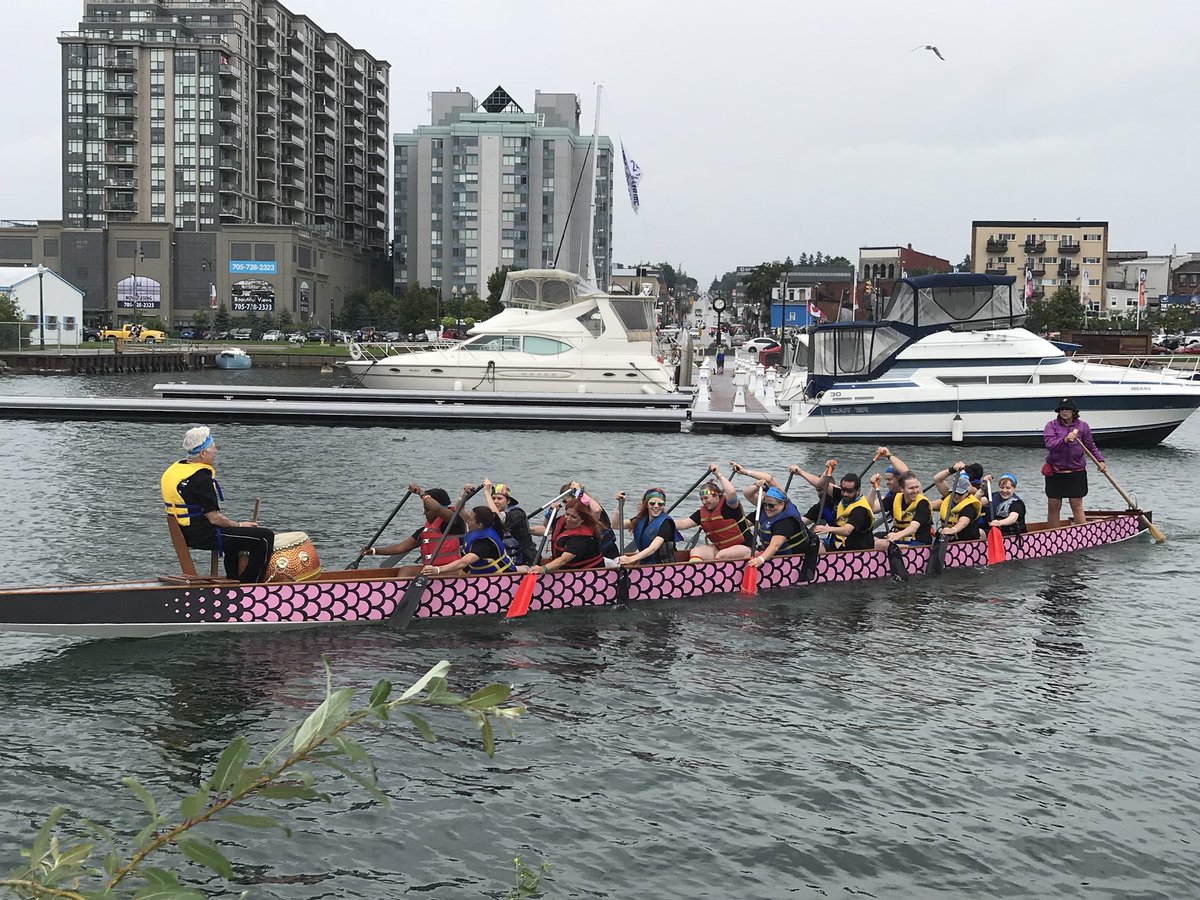 BarrieDBFest's tweet photo. We had some troopers who were eager for a third race! 1st Waverunners 2nd BACA Dragon Team 3rd Barrie Pride @Barrie_Pride #BDBF2018 https://t.co/Re122Er5ev