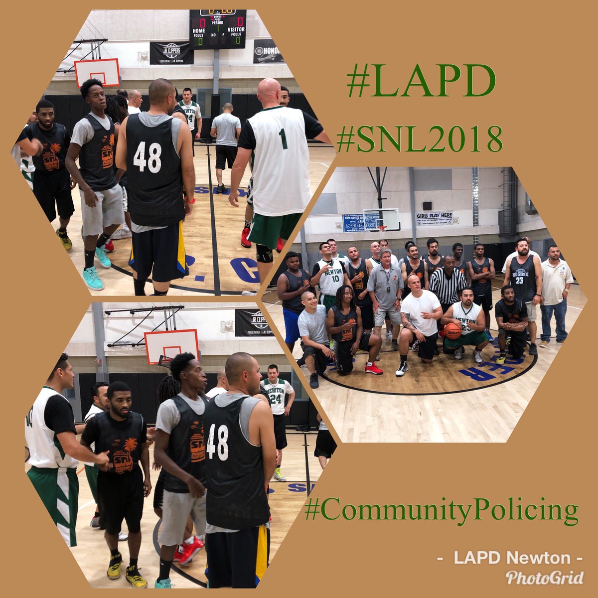 LAPDRIMKUNAS's tweet photo. Thank you to all our partners for an amazing #SNL2018 Huge Tnx to #GRYD , AJ McCloud and our @NewtonLAPD community for being a part of these fun summer nights #CommunityPolicing #BuildingRelations #LAPD Even tho summer is ending there is more to come for Fall 🏀⚾️👮🏻‍♀️ 👮 https://t.co/GF2hVQcNTW