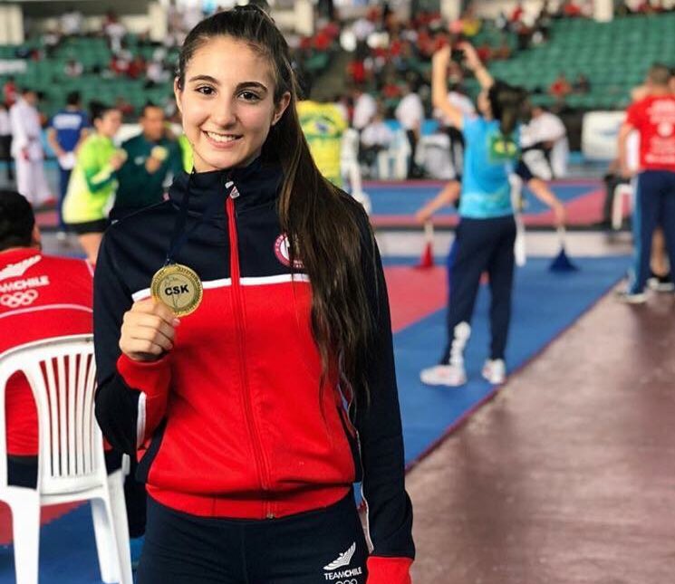 Mis felicitaciones  para <a href="/ValeentinaToro/">Valentina Toro</a>, quien se quedó con la medalla de oro en el Panamericano Juvenil de Karate. 👏🏽👏🏽👏🏽
