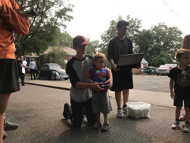 CHUCK2147 inspiring children at Millwood Daze ift.tt/2warFoQ