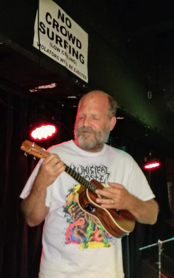 Another shot from our Oahu show earlier this month. #ukulele #rock #livemusic #unsignedartist