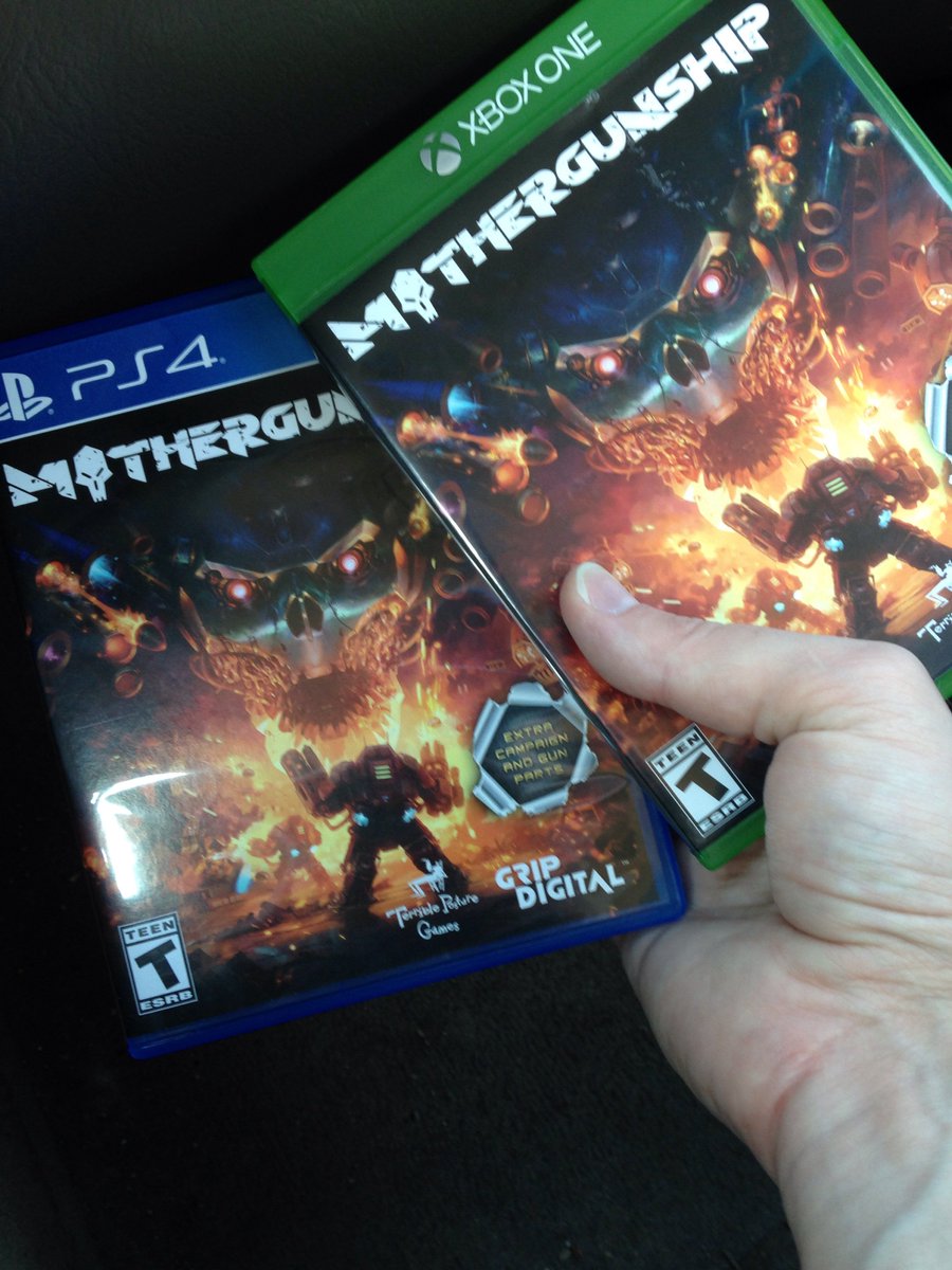 Mothergunship You Can Now Pick Up A Physical Copy Of Mothergunship For Your Xbox One Or Ps4 Collection In The Usa And Europe Check Your Local Game Retailer For Availability