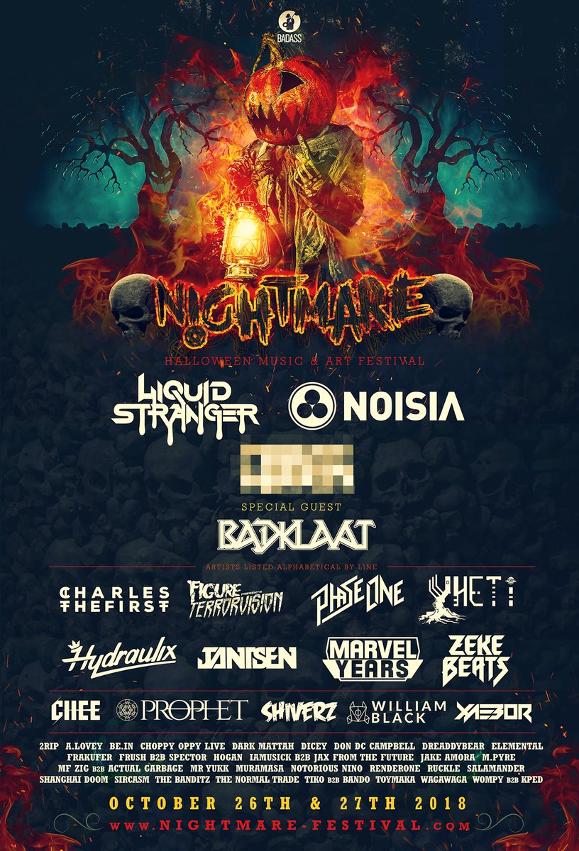 prophet_sound's tweet image. Was added to the @NightmareFest lineup with a bunch of g’s #pushwaves