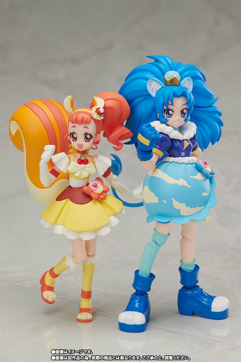 プリキュア なう！】 「S.H.Figuarts キュアカスタード＆キュア S.H.Figuartsキラキラ☆プリキュアアラモード6体セット未開封