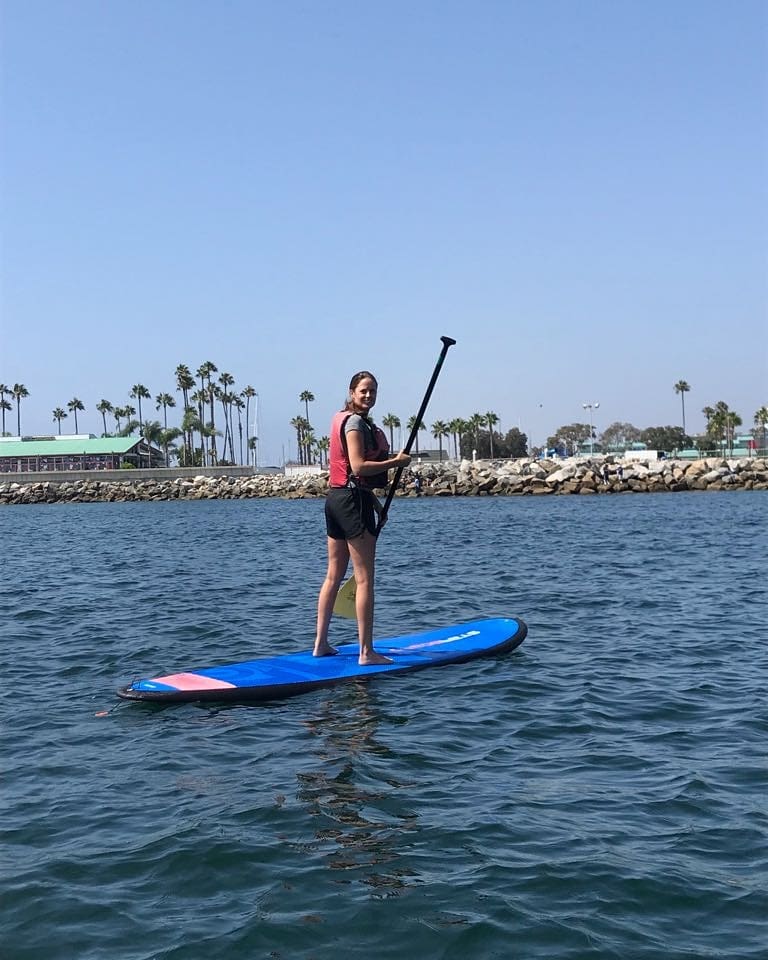 BlueCrush1985's tweet photo. paddle boarding 🌊 #paddleboard #redondoharbor https://t.co/mpyDV0EObv