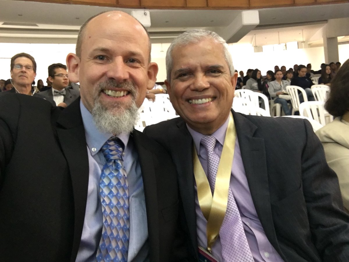 Doug_Venn's tweet photo. Thanks Dr Abraham Acosta Bastillo for the challenge to every Adventist university to adopt an unreached city! @unacColombia #IWillGoToo @MissionCities https://t.co/avQfUADl3D