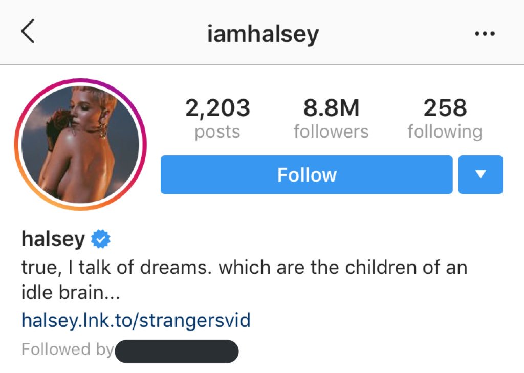 bpbillboard's tweet photo. Hasley, a popular singer, started following ROSÉ and #BLACKPINK on instagram!

What is she up to? A BLINK?

@ygofficialblink #BLINK #MPN https://t.co/gJZlvsyrvI