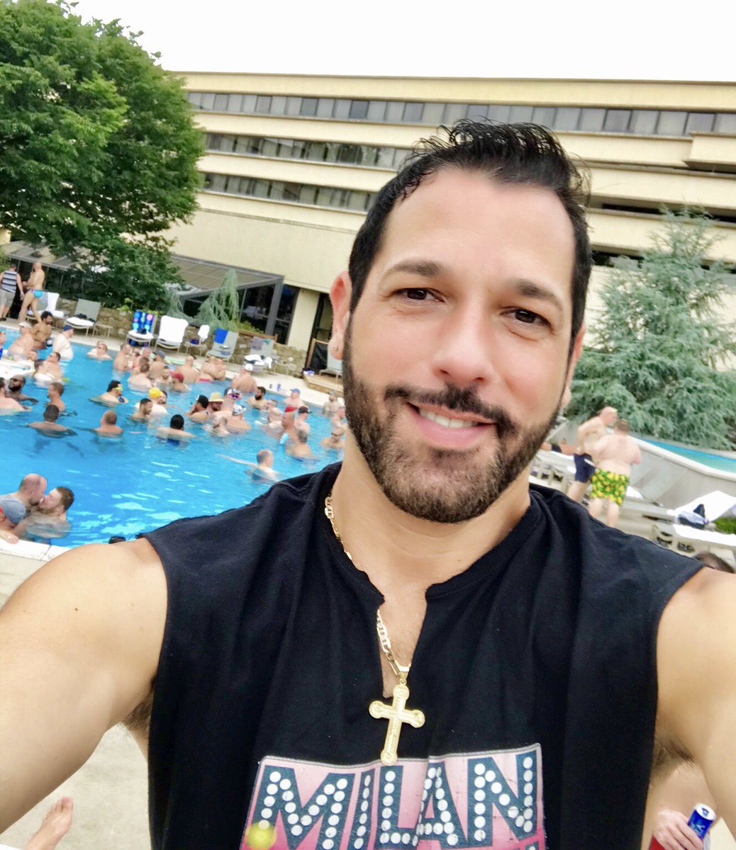milangamiani's tweet photo. World Bear Weekend 2018 Lexington KY thanks to all the fans for the ❤️ &🥛lol nice seen my buddy @Sterlingjxxx you look hotter than ever #ilovemyfans @milangamiani #lovemeasiam #worldbear https://t.co/Lm47yymlFx