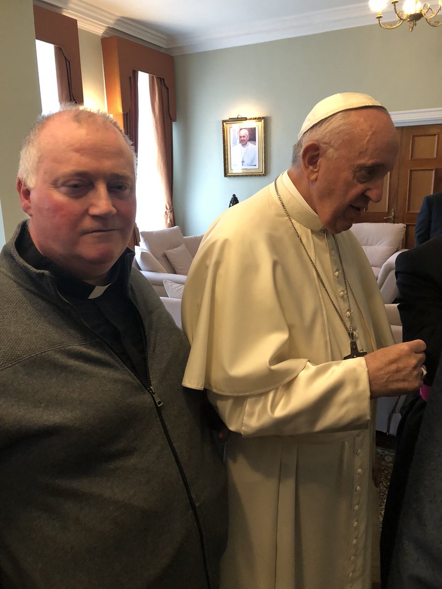 Fr_Paddy's tweet photo. Today I met the Holy Father in the company of seven other survivors of clerical abuse. It was an excellent meeting in every respect. https://t.co/iJ0vH1PzFn