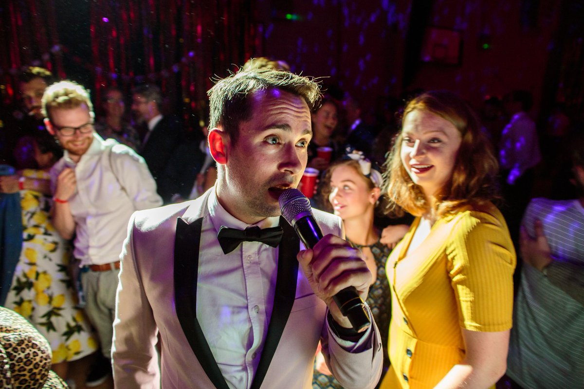 maxandivan's tweet photo. Well, just like that it's 2018 again! As the dust settles and the confetti gets swept up, we wanted to say a massive THANK YOU to everyone who made PROM NIGHT a reality.

First of all, to all who came dressed beautifully in 50s dresses and suits, we love you! https://t.co/S6NAKPb3Zu