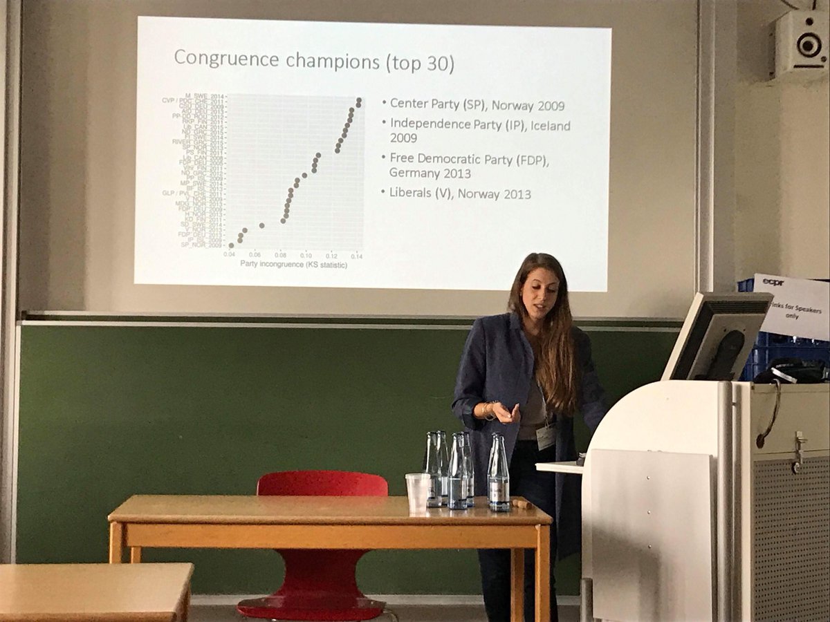 vaggie_kar's tweet photo. Exploring congruence and polarization in Europe: a comparative approach , at the ECPR conference, in Hamburg! Work in progress with @johnandsci #ecprconf18 #ecprconference #hamburguniversity #presentation #conferencetime #politicalscience #politicalscientist #phdlife #phdstudent https://t.co/DkszE6zU9w