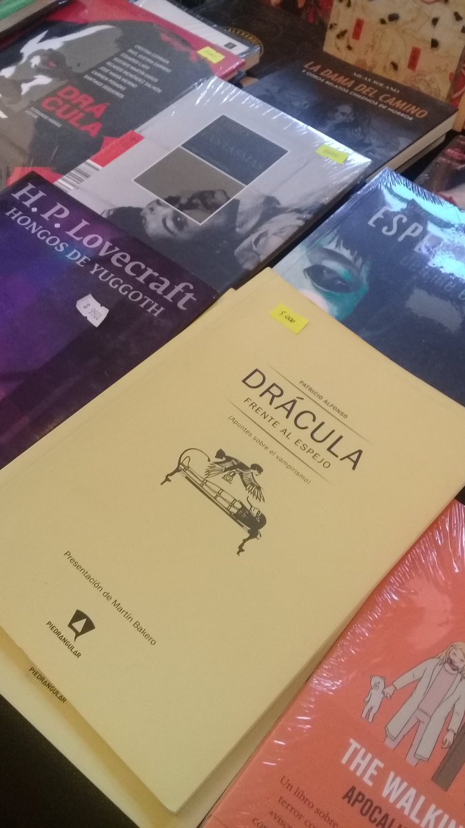 CAReyesG's tweet photo. Las historietas de @edpiedrangular y @Sebagator en el stand de @LibMiskatonic en #Monstercon2018 que se realiza hoy y mañana en la @BibliotecadStgo https://t.co/oWvuLVjVDC