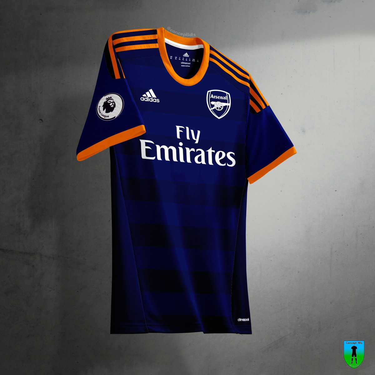 Concept Kits on Twitter: "Arsenal Football Club home, away and third
