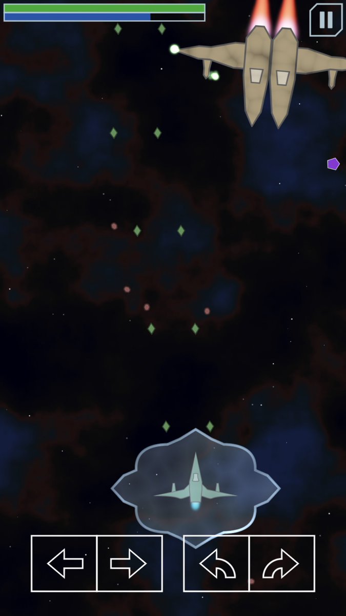 SinistralSoft's tweet photo. Playtesting and refining some more of the boss battles. Trying to get each boss phase to feel distinct. #screenshotsaturday  #gamedev #iosgame https://t.co/F4YMNhPCGG