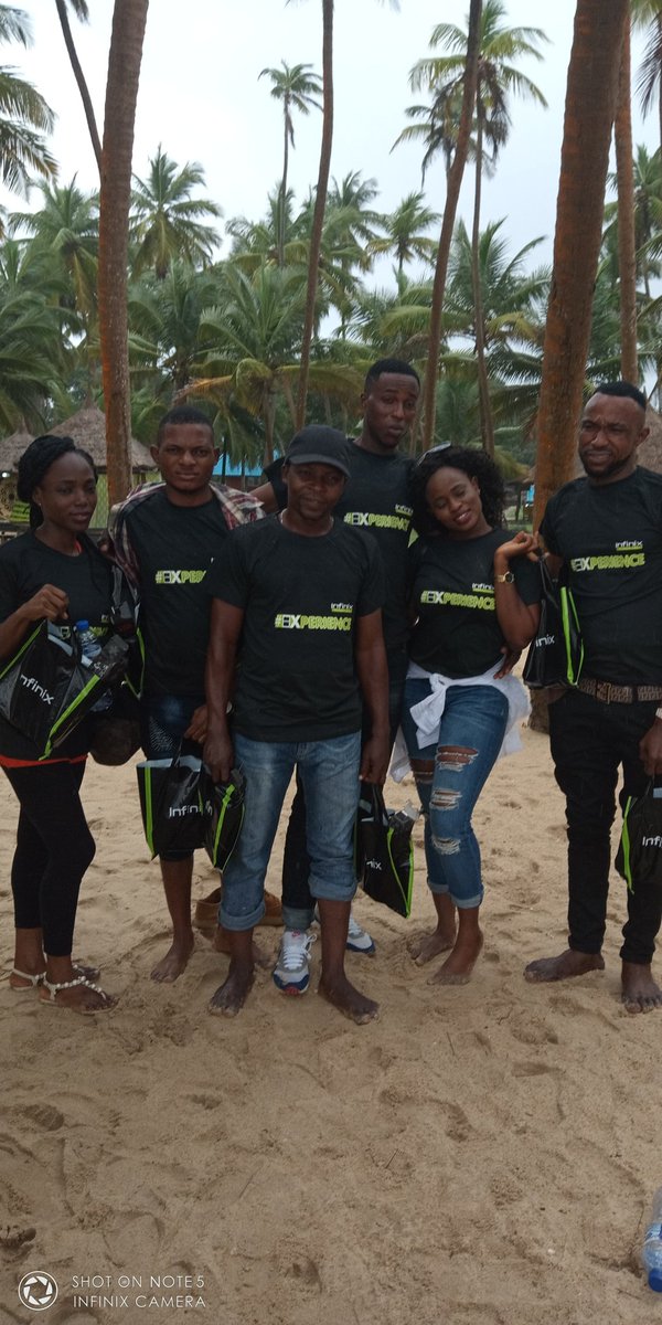 InfinixNigeria's tweet photo. We took the winners of the #thenote5xperience on the #thenote5xperiencetrip to La Campagne Tropicana and it was a great experience for all the winners. https://t.co/NGUHFNTh4e
