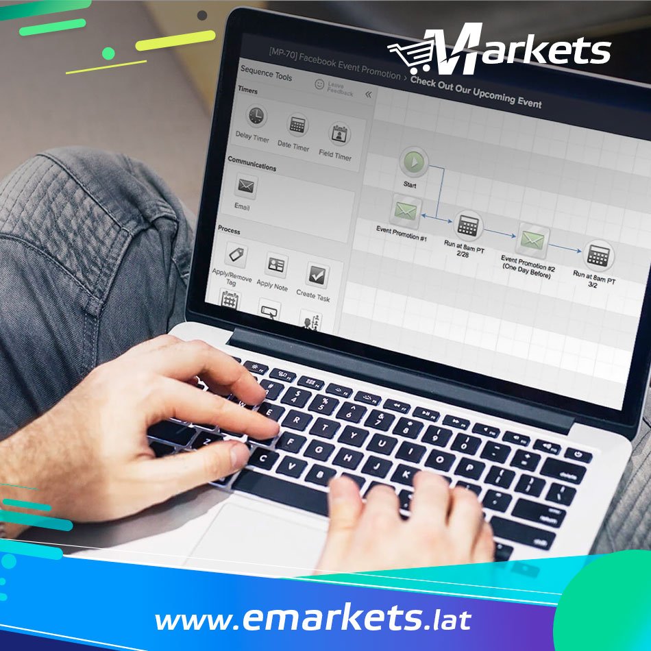 ¡La mejor solución para tomar el control de su negocio!
 +593 98 8076676 +593 96 0664235   

emarkets.lat
#emailmarketing
#salesautomatiz
#MarketingAutomation
 #lifecycle #attract #sell 
#landingpage #CRM
#smallbusiness #smallbusinessowner