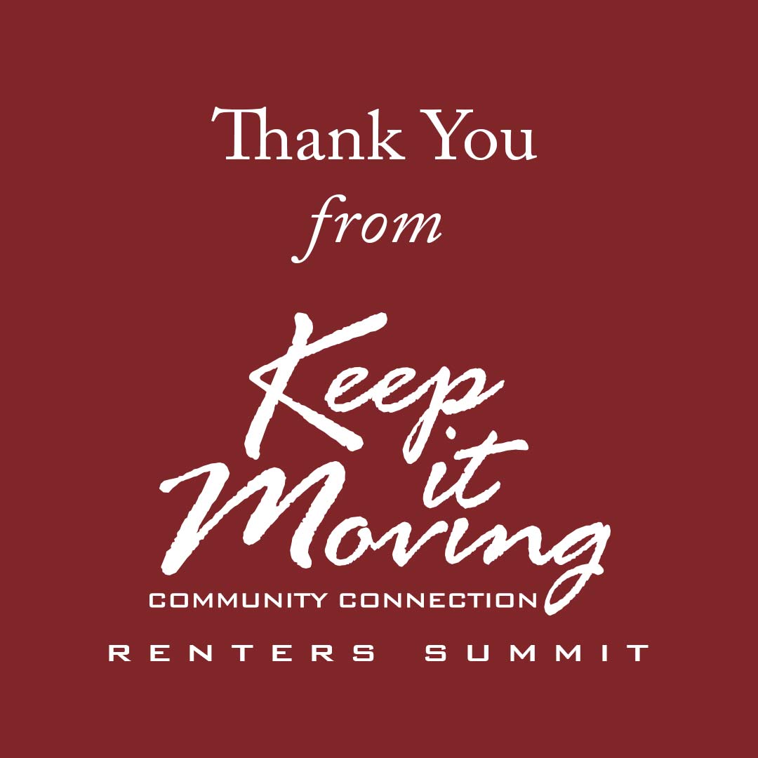 KimConference's tweet image. We just want to say THANK YOU to all those that attended or spoke at the “Keep It Moving Community Connection Renters Summit”.

#MerrickDamon #KeepItMoving #MerrickKnows #CommunityConnection #RentDiscrimination #HousingDiscrimination #RenterEmpowerment