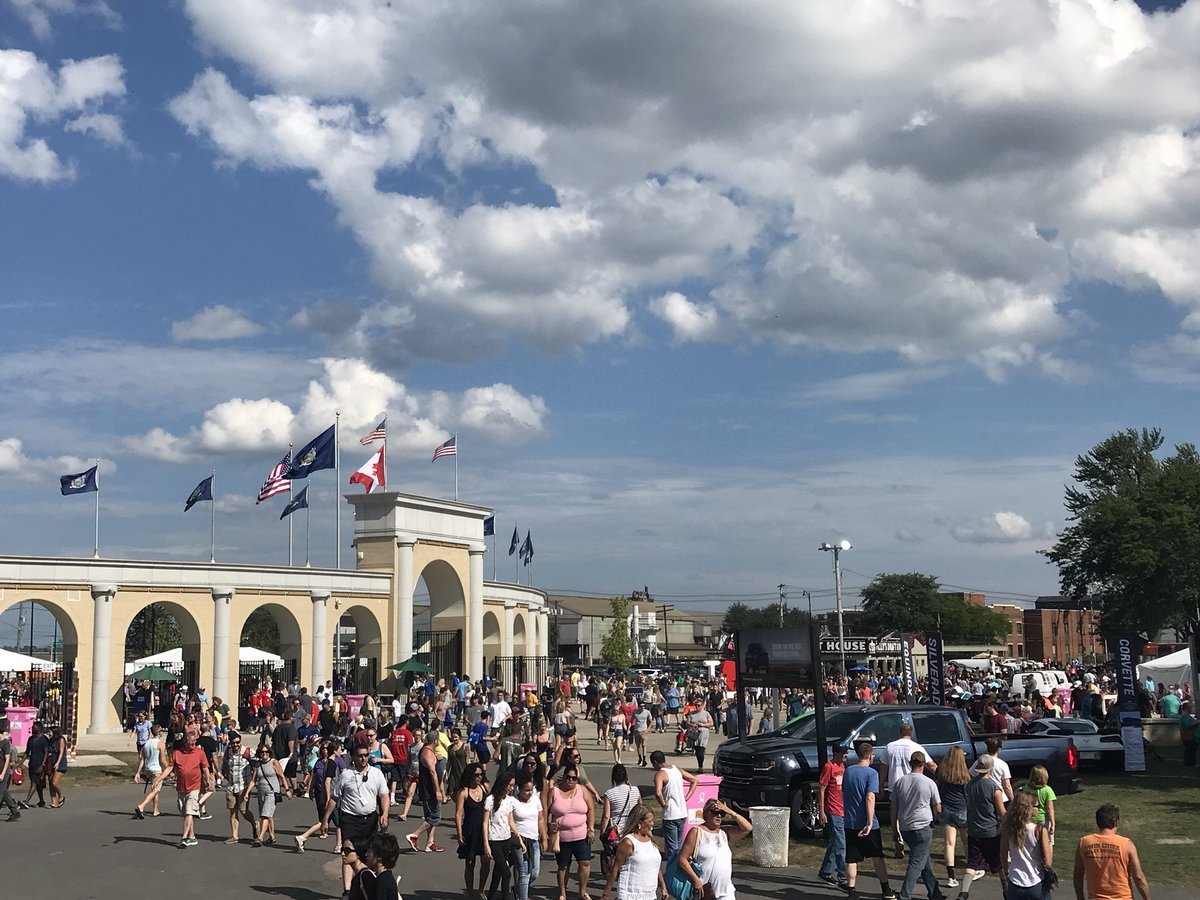 It’s a busy day at the <a href="/NYSFair/">New York State Fair</a>! We’ve had record breaking crowds every day so far! Let’s see if we can do it again today! #NYSFair