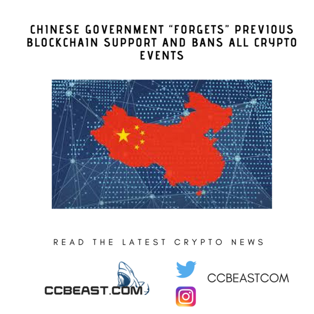 Fintechdotnews's tweet photo. After fostering local financial authorities to accelerate the development of Blockchain technology, the Chinese government banned all commercial crypto and Blockchain-related events in the country.

https://t.co/tlM2d3VtED
#China #Blockchain https://t.co/cBZl892xji