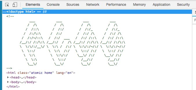 tylerlwsmith's tweet image. I was reading through the #AtomicCSS documentation, opened up the inspector to see the classes in use and found this little easter egg! I need to find ways to be more clever with my own sites 😅