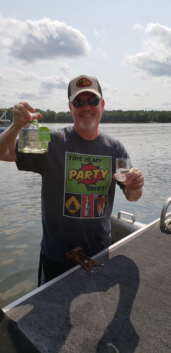 No race cars this weekend in Wisconsin....but have Patron on the boat...I think I can make this work. :) #esmracing, #rythmcity @ryan_dalziel #ESMRacing 1