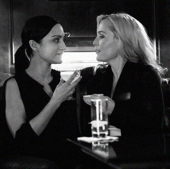 blanchettlips's tweet photo. Archie Panjabi and Gillian Anderson in The Fall https://t.co/YW3IUctfb3