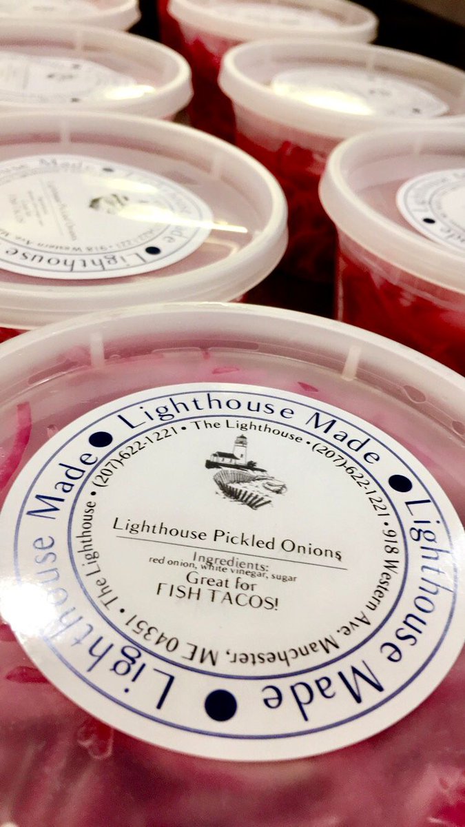 TLHMarket's tweet image. Dinner Tonight: #LighthouseMade Fish Tacos with our pickled onions!