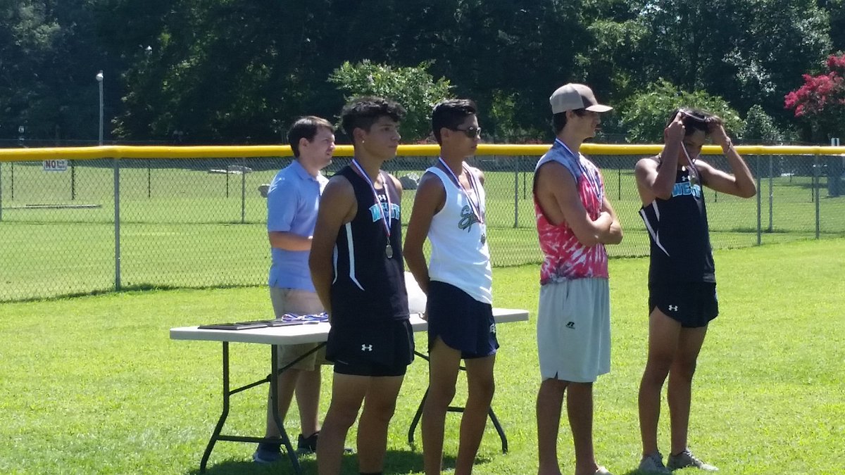 1st meet today! 8 new PR'S and everyone ran well. Way to go Spartans!