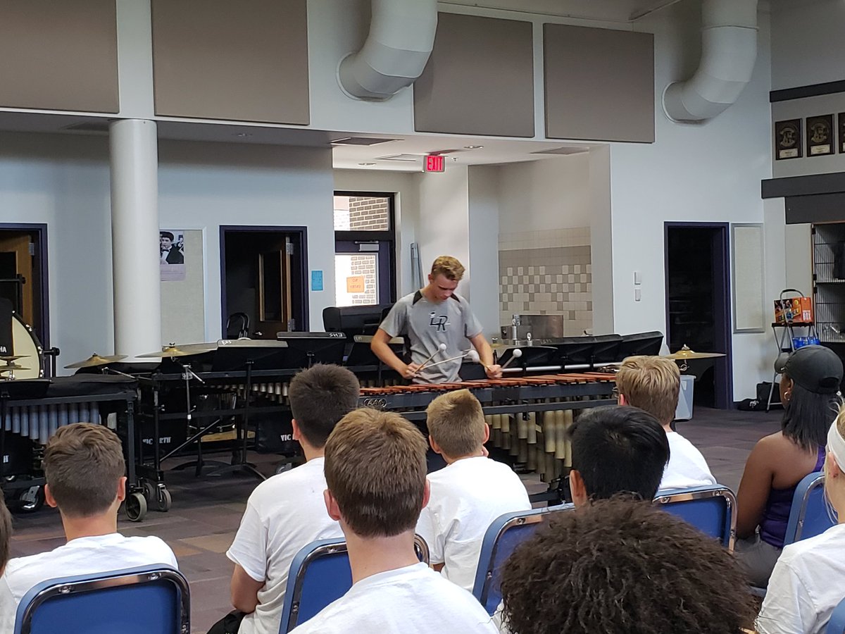 LafayetteBands's tweet photo. It was a great day at the Mozingo Percussion Competition for the Lancer Regiment percussion section! They finished first in their class and Riley Berens won the solo competition. #LR2018 #connectedlancer https://t.co/YCwZxF1alw