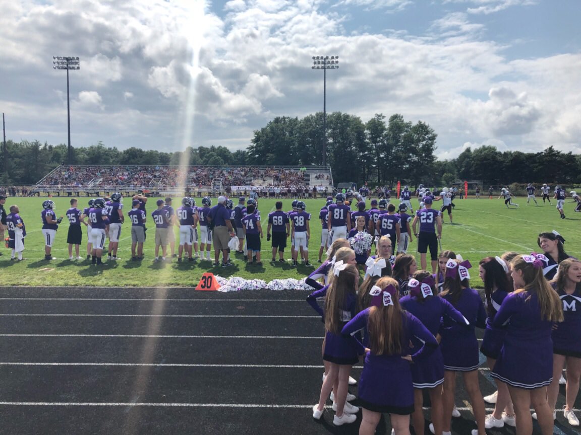 purplepridexx's tweet photo. And after the 112th M&amp;M game...the log is on the good side of the river 💜⚓️😈 https://t.co/Xm9sliasko